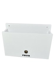 Resim Mimoza Ahşap Posta Kutusu 