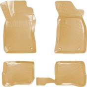 Resim Vw Passat B5 Bej 3D Havuzlu Paspas 1996-2004 Arası Friemats N11.2396 