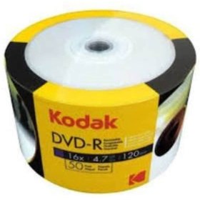Resim Kodak Dvd+r 4.7gb 120mın 16x 50li Shrink 