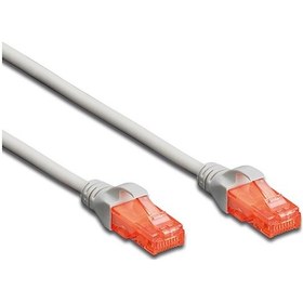 Resim DIGITUS (DK-1617-010) 1 MT. CAT6 UTP LSZH GRİ PATCH KABLO 