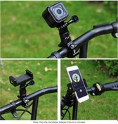 Resim Vkemall Alüminyum Bisiklet Kamera Tutucu 360 Döner Gopro Hero11/10/9/8/7 Insta360 Djı Akaso Sjcam Uyumlu Metal Montaj Aparatı 