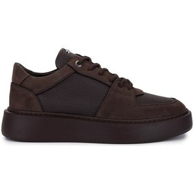 Resim Tamer Tanca Erkek Hakiki Deri Kahverengi Sneakers & Spor Ayakkabı 352 23403 Erk Ayk Sk25-26 Kahve Kahve 