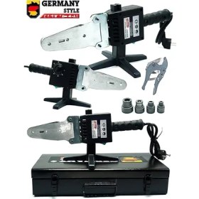 Resim Lidyahan Store Style Su Tesisatı Plastik Boru Kaynak Makinesi Kademe Ayarlı Çantalı Makaslı Set 