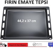 Resim Siemens Uyumlu Ankastre Fırın Emaye Sığ Tepsi 44,2 X 37 Cm - 414814035 