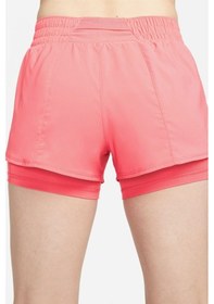 Resim Nike One Training Dri Fit High Rise 3 İnch 2 İn 1 Short Kadın Yüksek Bel Bol Kesim 3 Cepli Taytlı Şort Pembe Dx6012-894 