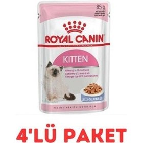 Resim Royal Canin Kitten Instinctive İn Jelly Yavru Kedi Konservesi 4 x 85 G 