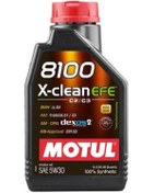 Resim Motul 8100 X-Clean Efe 5W-30 1 Litre Motor Yağı ( Üretim Yılı :2023 ) 