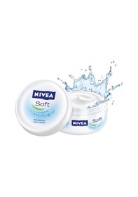 Resim Nivea Krem Soft Kavanoz 4 x 300 ML 