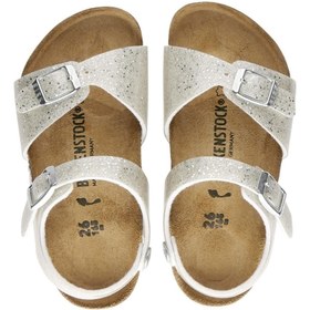 Resim Birkenstock Rıo Plaın Kıds Bf Beyaz Sandalet 01015658 