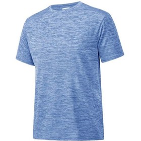 Resim Tacvasen Erkek Hızlı Kuru T-shirt Yaz Koşu Spor Atlet Cnblack Black 