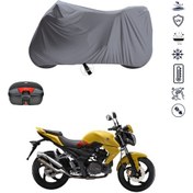 Resim SYM Wolf 125 Arka Çanta Uyumlu Motosiklet Branda Su Geçirmez Motor Branda 