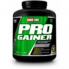 Resim Hardline Pro Gainer 3000g Muz Aromalı Kilo Aldırıcı Karbonhidrat Tozu 