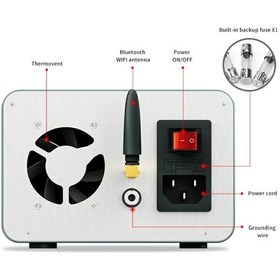 Resim Aixun P3208 320w Akıllı Regüleli Güç Kaynağı 32v / 8a Bluetooth & Wifi Pd/qc 