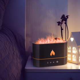 Resim EN SİGA Şömine Nemlendirici Ateş Alev Difüzörleri, Susuz Aroma Difüzörü, Ev, Ofis Yoga için Aroma Difüzörü 