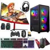 Resim Turbox TX4692 Intel Core I5 10400F 16GB Ram 1tb M.2 Nvme SSD 4gb RX560 23.6 Curved Freedos Oyuncu Masaüstü Bilgisayarı 