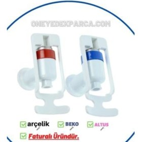 Resim Beko BSS2200 Su Pınarı Çeşmesi Sıcak Soğuk Sebil Musluk Seti (2ADET) 