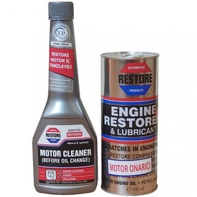 Resim Restore Motor Onarıcı 400 Ml Restore Motor İç Temizleme 250 Ml 