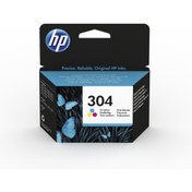 Resim HP 304 Üç Renkli Mürekkep Kartuşu N9K05AE - 2 Adet 