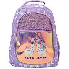 Resim Kaukko Kids Love Aynalı & Taşlı Lama Sırt Çantası 