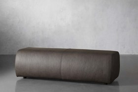 Resim ARYA DERİ BENCH, ANTRASİT 