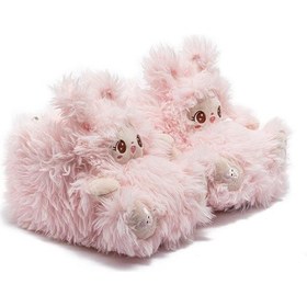 Resim Twıgy Tw Lıngo Pembe Kadın Hayvanlı Panduf 36/41 PEMBE 