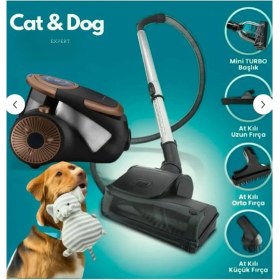 Resim Skygo Nice Forever C5 Cat&dog Toz Torbasız Elektrikli Süpürge, 900W, -, Hepa Filtreli, Çoklu Zemin, 220-240V, Turbo Başlıklı, 1500L Hazne 