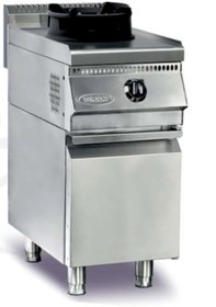 Resim Pimak 700 Seri Dolaplı Tekli Doğalgazlı Wok Ocak 