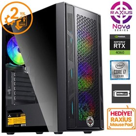 Resim Nova G1 i7 4060-27FF07 Core i7 12700F 32 GB RAM 1 TB SSD+1 TB SSD RTX 4060 FreeDOS Gaming Masaüstü Bilgisayar 