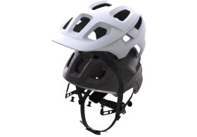 Resim Decathlon Rockrider Dağ Bisikleti Kaskı - Beyaz - Expl 100 