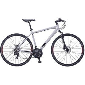 Resim Salcano City Life 24s Hd Şehir Ve Gezi Bisikleti 24 Vites Hidrolik Disk Full Shimano 20" - Gri Siyah - Turkuaz 