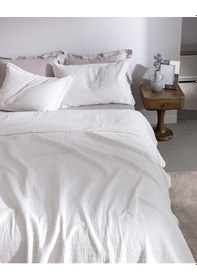 Resim Madame Coco Feolette Çift Kişilik Yatak Örtüsü - Beyaz 8684427145296 Beyaz 