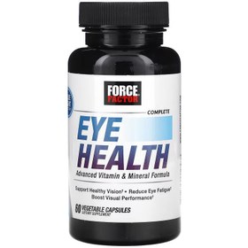 Resim Force Factor Eye Health Lutein Zeaxanthin Saffron Copper 60 Vegetable Caps 