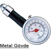 Resim Wert 2661 Metal Gövde Lastik Basınç Ölçer 