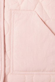 Resim Jilian Kapitone Kız Çocuk Yelek Kiraz Detaylı Lüks Tasarım - Pembe / Y 12 