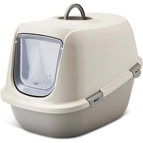 Resim Savic Leo Happy Planet Kapalı Tuvalet Mocha Geranite Warm Grey 