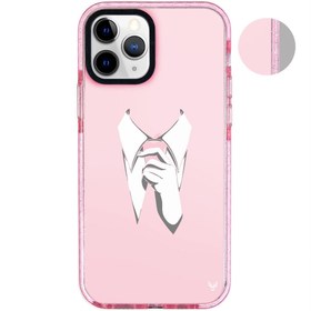 Resim iPhone 11 Pro Max Kravat Telefon Kılıfı 