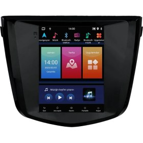 Resim Carvocal Nissan Qashqai (2015-2020) Android 14 Multimedya Carplay 9 Inch 2 GB Ram / 32 GB Hafıza CRV-4775XT 