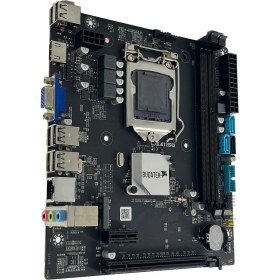 Resim Bugatek H81 2xddr3 M.2 HDMI 4.nesil Intel LGA1150 Soket Anakart 
