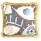Resim Amulet Kırlent Kahverengi Gold 45 X 45 Cm The Mia