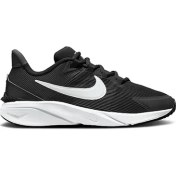 Resim Nike Star Runner 4 (Gs) Genç Koşu Ayakkabısı DX7615-001 Siyah 