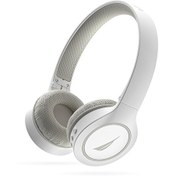 Resim H120 Stereo Mikrofonlu Kulak Üstü Beyaz Bluetooth Kulaklık Nautica