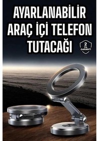 Resim Mey İthalat Araç İçi Telefon Tutacağı Manyetik Tasarım Ayarlanabilir 