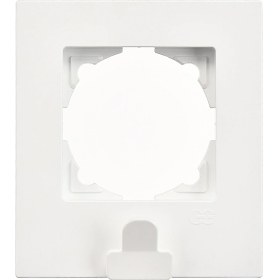 Resim Günsan Elektrik Eqona Fildişi Beyazı Pratik Notluk Çerçeve 