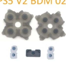 Resim Ps5 V2 Kol Bdm 020 Uyumlu Kol Lastik Takımı Gri Renk Kaliteli Ürü 