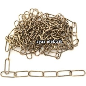 Resim Avize Abajur Askı Zinciri Eskitme Renk 50 Cm, 1,2,3,4,5 Metre 