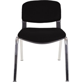 Resim Gizmo Form Döşemeli Ofis Bekleme Misafir Koltuğu Mk1100 Siyah 