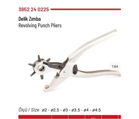 Resim Kemer Delme (Delik Zımbasi,kayış Zımbasi) 