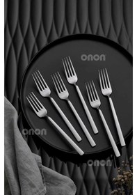 Resim Onon Solingen Deniz 6 Kişilik 30 Parça Çatal Kaşık Bıçak Takımı 