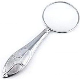 Resim -gümüş Renkli 45mm Cam Lens, Zarif Tasarımlı Metal Büyüteç-mg18155-8 Diğer 