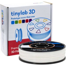 Resim Tinylab 3D 1.75 mm Beyaz Pla Filament 